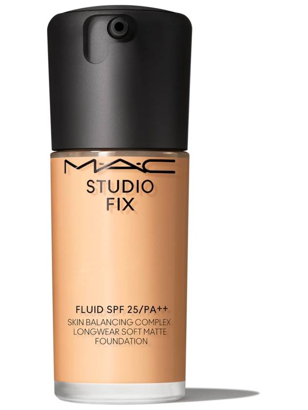 MAC Cosmetics - Studio Fix Fluid Spf 25/pa++ Skin Balancing Complex Longwear Soft Matte Foundation - NC25 - 30 ml