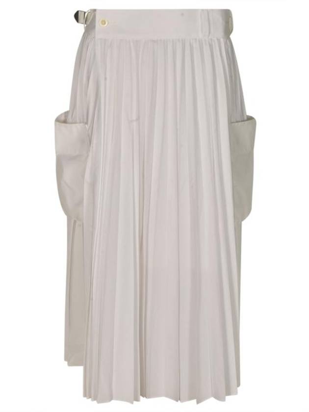 24SS 사카이 미디 스커트 24 07162 151