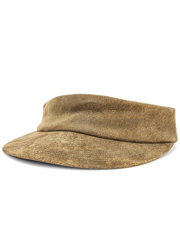 fear of god 양가죽 camel visor 피어오브갓