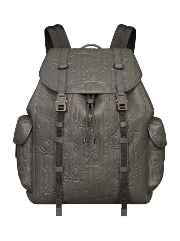 디올 힛 더 로드 백팩 플랩 디올 그래비티 레더 앤 그레인드 카프스킨 그레이 1ESBA205LLG H800