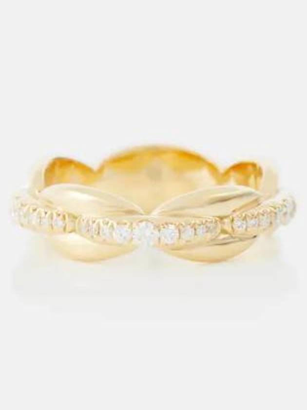 NB04 MELISSA KAYE 여성 반지 Ada 18kt gold ring with diamonds