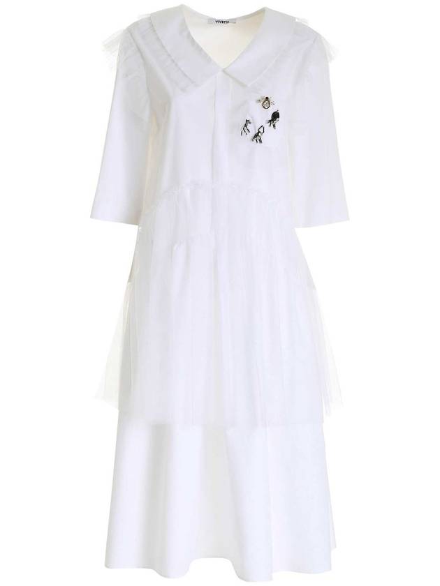 Vivetta Details dress in white