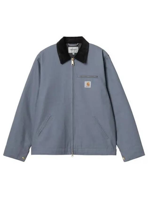 칼하트 WIP 라인드 디어본 캔버스 디트로이트 자켓 도브 그레이 블랙 리지드 윈터 Carhartt WIP Lined Dearborn Canvas Detroit Jacket Dove Grey Black Rigid Winter