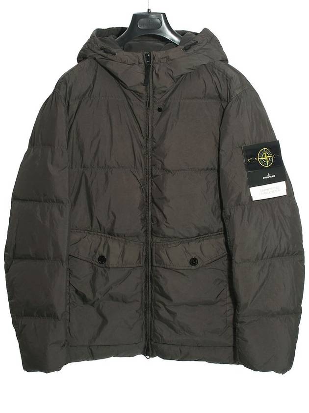 25FW 스톤아일랜드 크링클랩스 후드 패딩 리드그레이 K2S154100011 S0A23 V0062