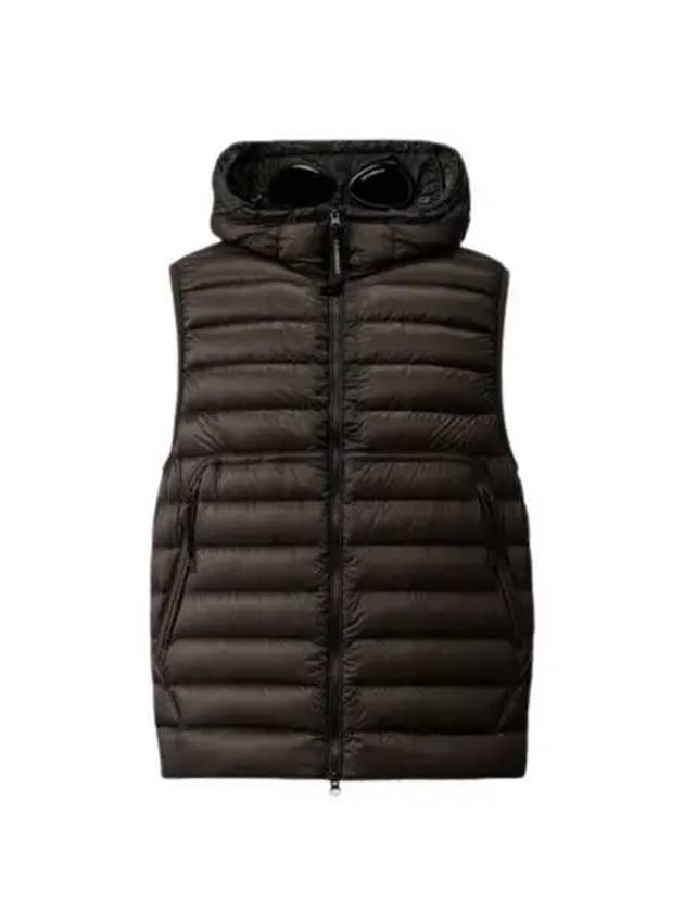 C.P. 컴퍼니 D.D. 쉘 고글 다운 베스트 블랙 24FW C.P. Company D.D. Shell Goggle Down Vest Black 24FW