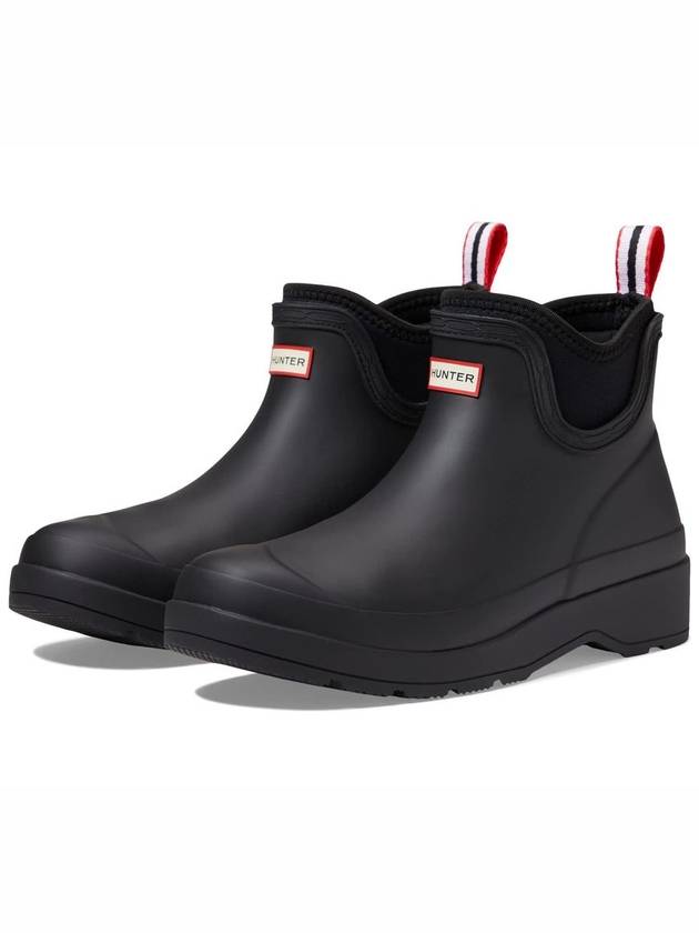 헌터 우먼즈 오리지널 플레이 네오프렌 첼시 부츠 블랙, 아크틱모스