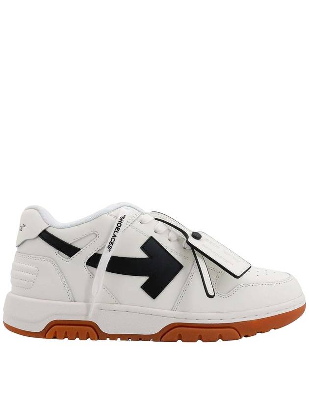 Off-White Leather sneakers with iconci zip tie