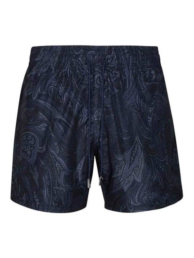 에트로 페이즐리 스윔 쇼츠 네이비