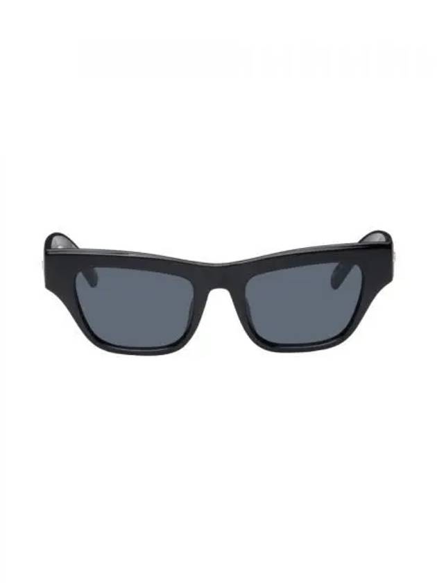 Le Specs 블랙 행커링 선글라스 KK10008363B