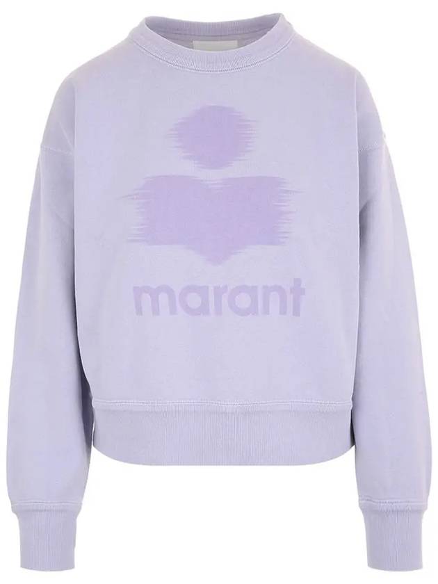 25S S SW0011FA C1M04E 86BL 이자벨마랑 MOBYLI 로고 베이비라일락 맨투맨