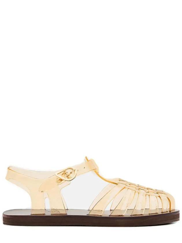 고대 그리스 샌들 카리나 버클 고정 샌들 122461148_CLEARCARAMEL