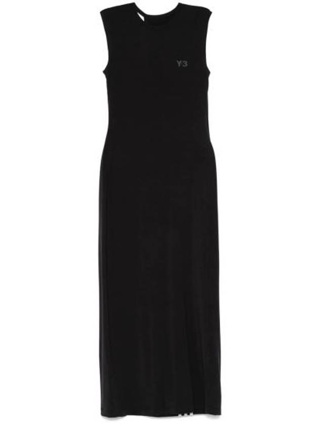 25SS 와이쓰리 미디 원피스 JD1479 BLACK Black