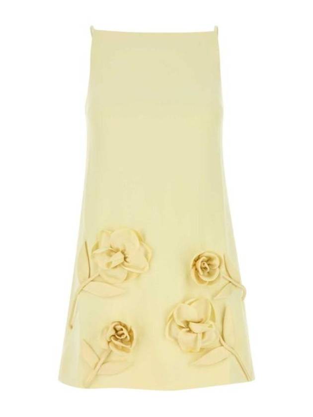 25SS 셀프 포트레이트 미디 원피스 SS25143SY YELLOW