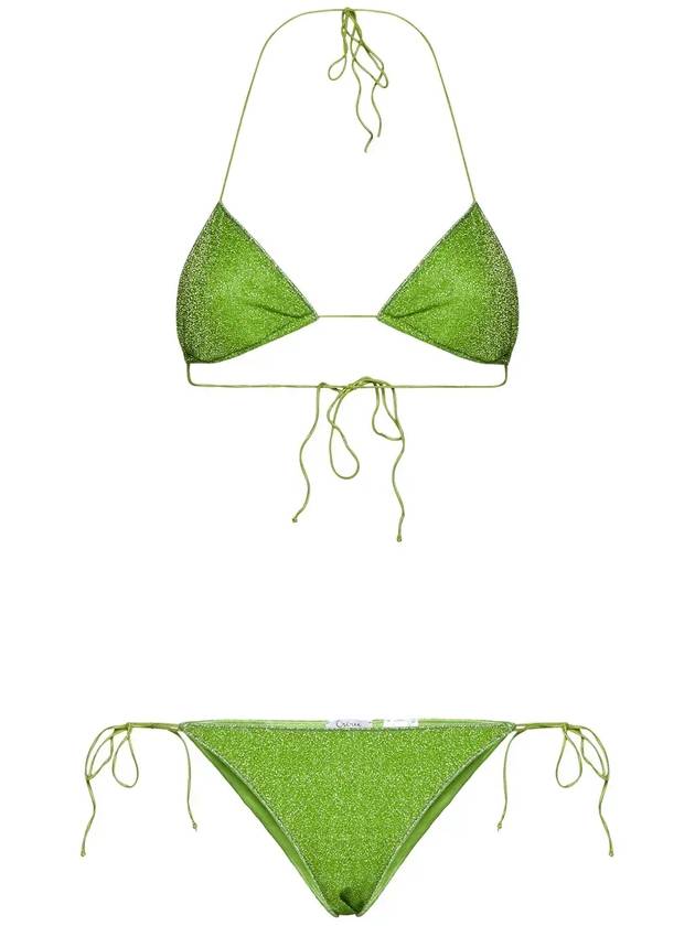Oseree 라이트 트라이앵글 비키니 세트 LTS601_LIME