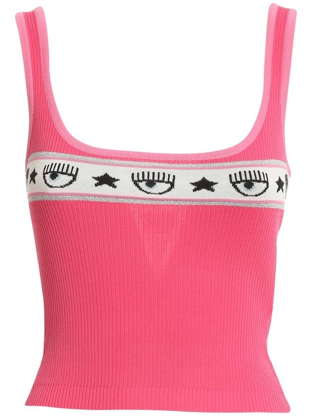 Chiara Ferragni Knitted tank top