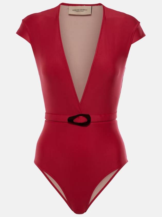 NB04 아드리아나 디그리 여성 수영복 Belted swimsuit P00952044