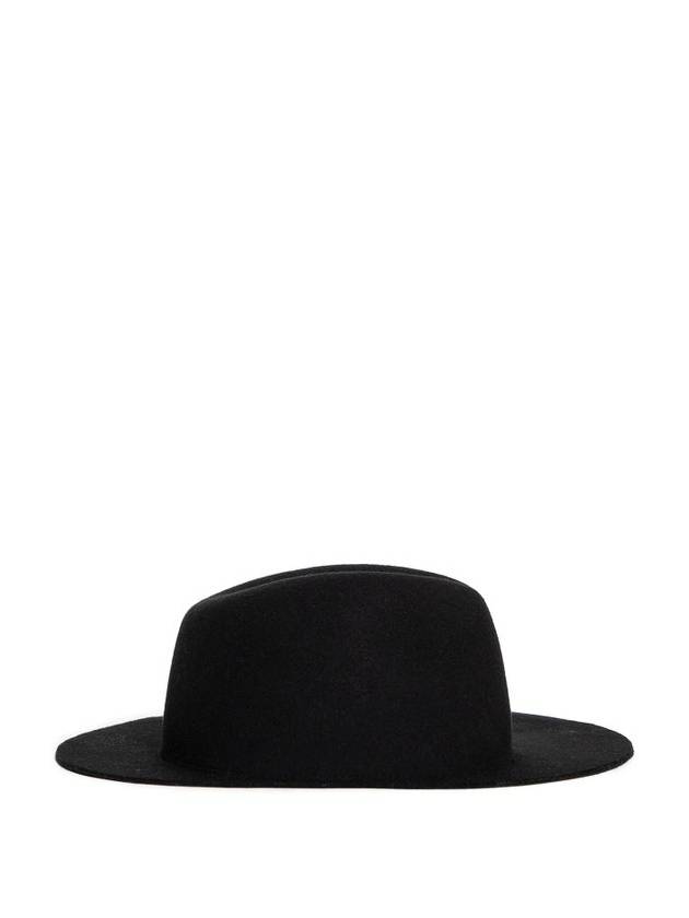 요지 야마모토 개버딘 사이드 브림 모자