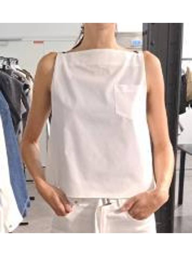 24 S S 사카이 코튼 포플린 CAMISOLE 셔츠 2407305151 B0031072479