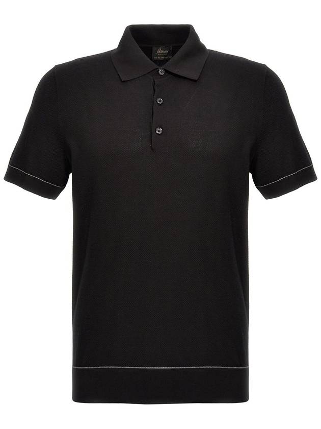 Brioni - Textured Shirt Polo
