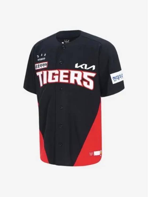 아이앱 스튜디오 x 기아 타이거즈 24 어센틱 어웨이 유니폼 블랙 논 마킹 버전 IAB Studio x KIA TIGERS 24 Authentic Away Uniform Black Non Marking Ver.