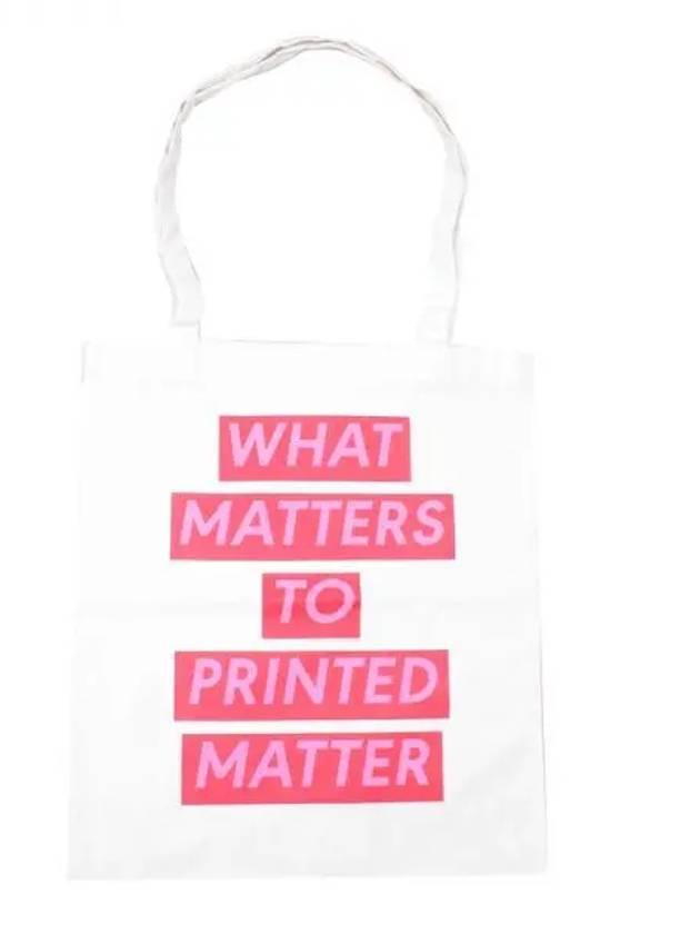 츄바스코 SCB001 SUMMER CAMPAIGN ECO BAG What matters to.. WHITERED