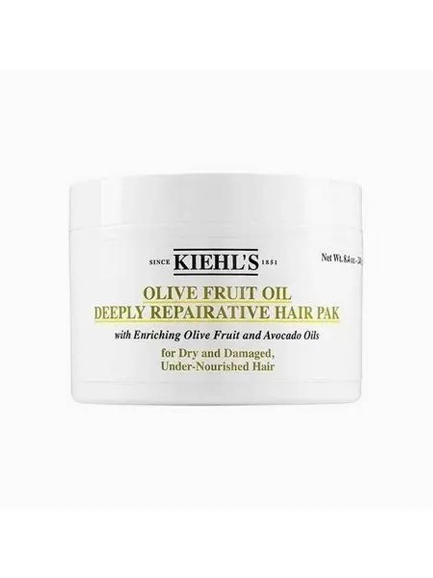 키엘 올리브 프룻 오일 딥플리 리페라티브 헤어 마스크 250ml