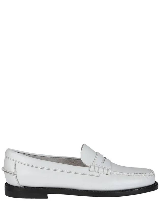 Sebago 클래식 댄 장식 스티치 로퍼 76112KW_911WHITE