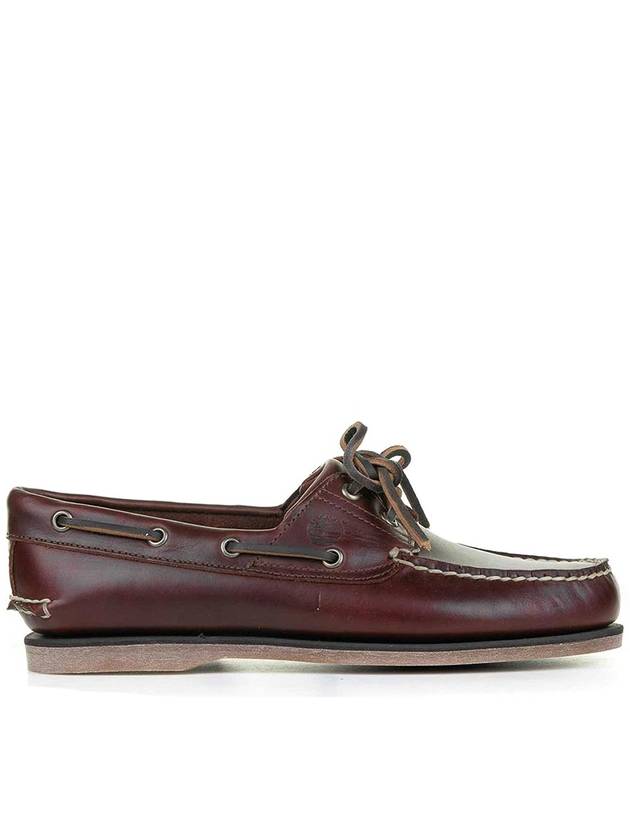 Timberland Brown Oiled Leather Boat Shoes