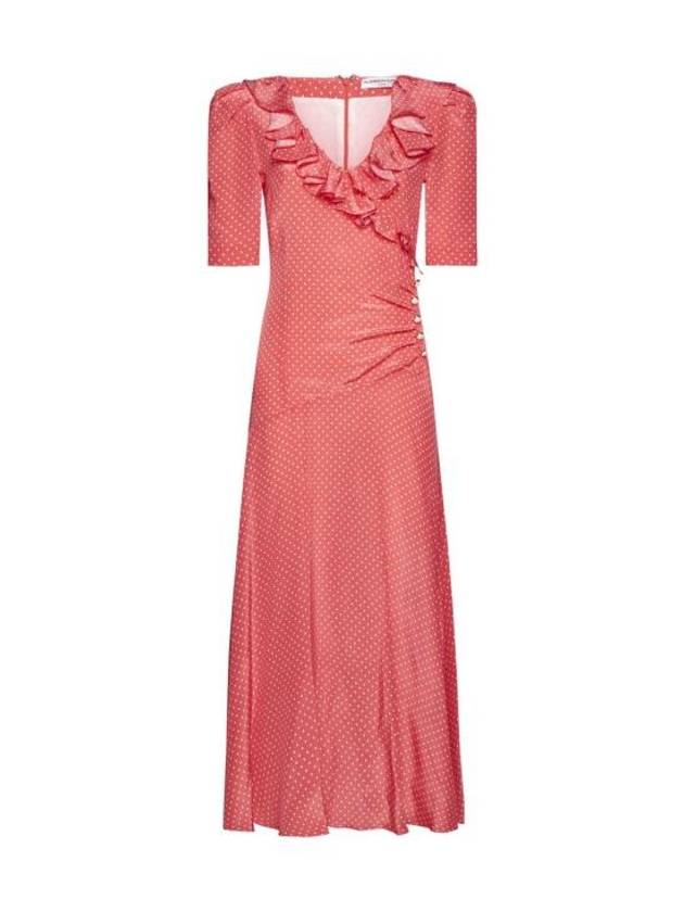 24SS 알레산드라리치 미디 원피스 FABX3613F42301307 CORAL WHITE