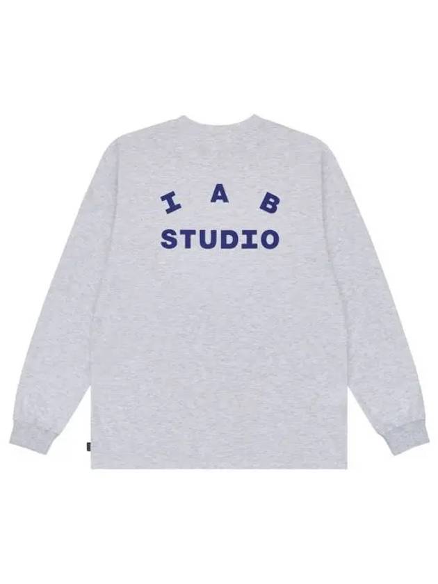아이앱 스튜디오 롱슬리브 라이트 그레이 IAB Studio Long Sleeve Light Gray