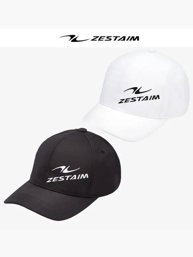제스타임코리아 골프 볼캡 화이트 블랙