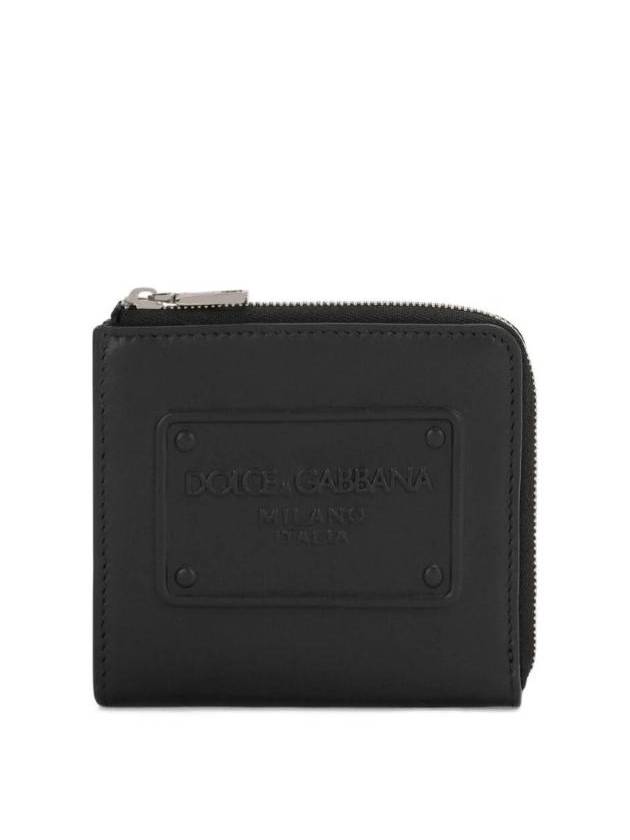 돌체앤가바나 데보스드 로고 지퍼 지갑 BP3273AG218