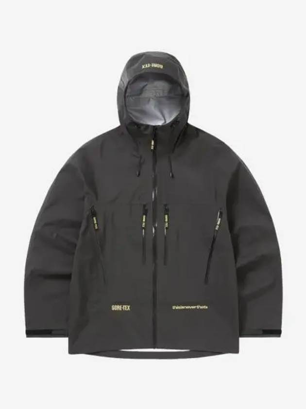 디스이즈네버댓 고어텍스 3L 자켓 블랙 Thisisneverthat Gore Tex 3L Jacket Black