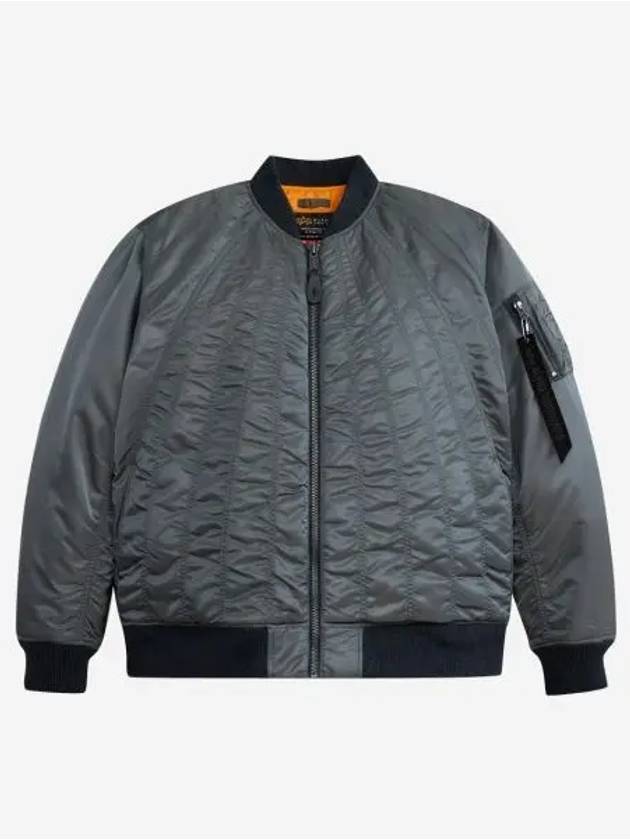 알파인더스트리 MA 1 셔링 플라이트 재킷 여성 필드 그레이 30만원 이상 구매 쿠션 ALPHA INDUSTRIES MA 1 Shirring Flight Jacket W Field Gray