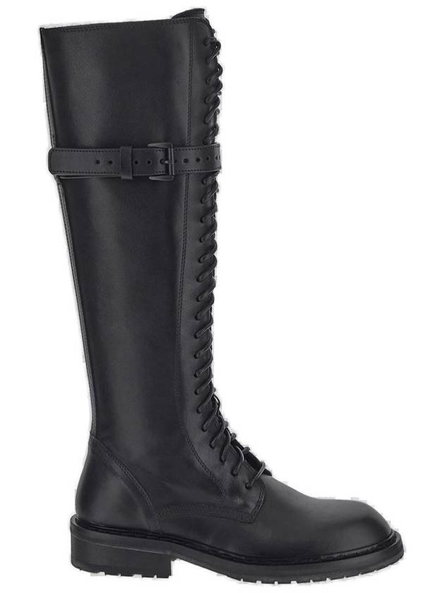 Ann Demeulemeester 라운드 토 니하이 부츠