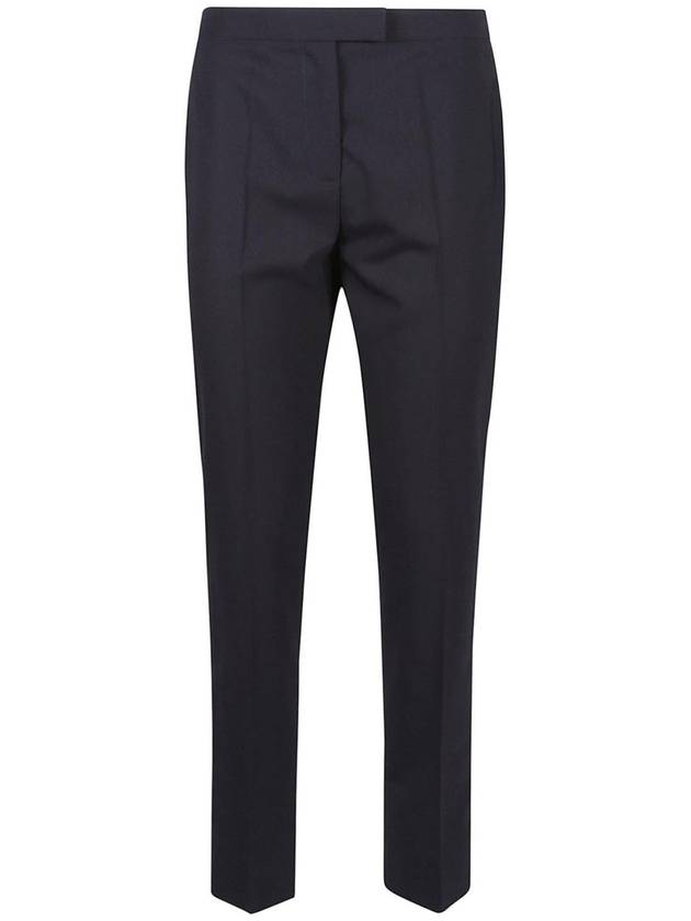 Eleventy Navy Blue Cotton Trousers