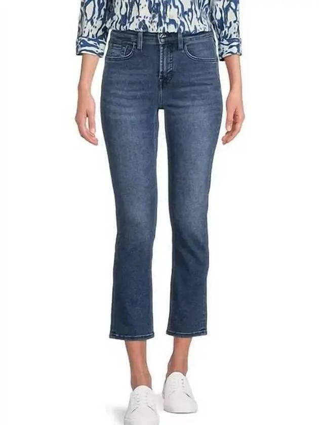 4222656 7 For All Mankind Ankle Straight Jean In Brynn
