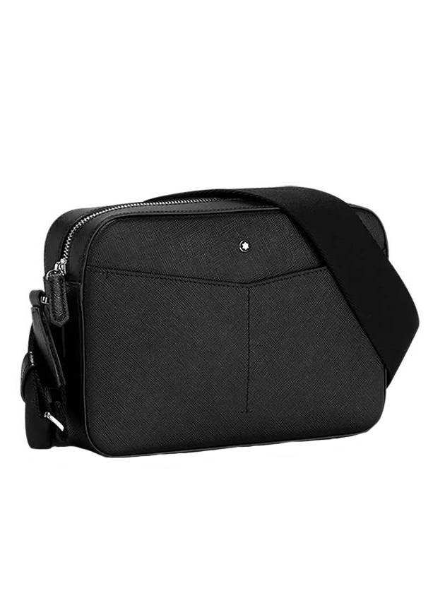 몽블랑 사토리얼 지퍼 탑 메신저 백 블랙