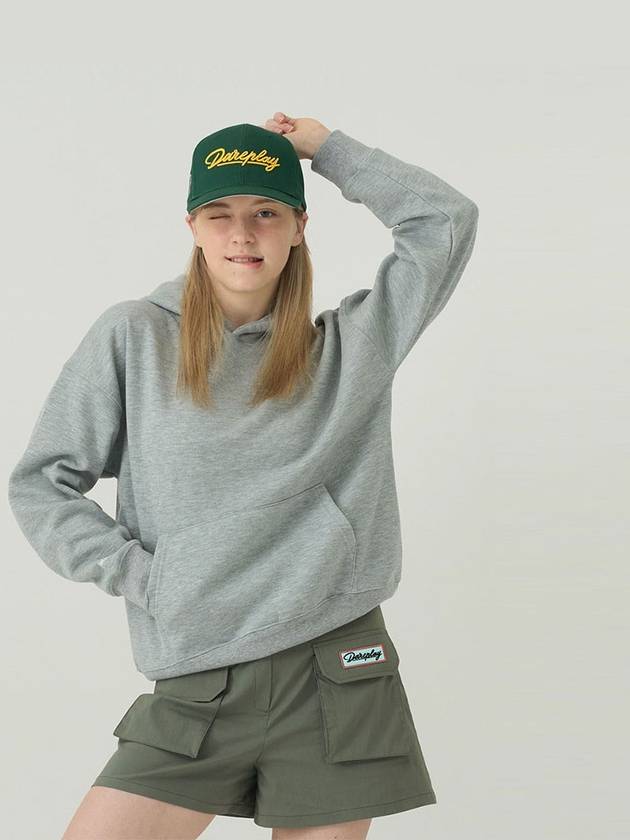 Slogan Hoodie_Melange