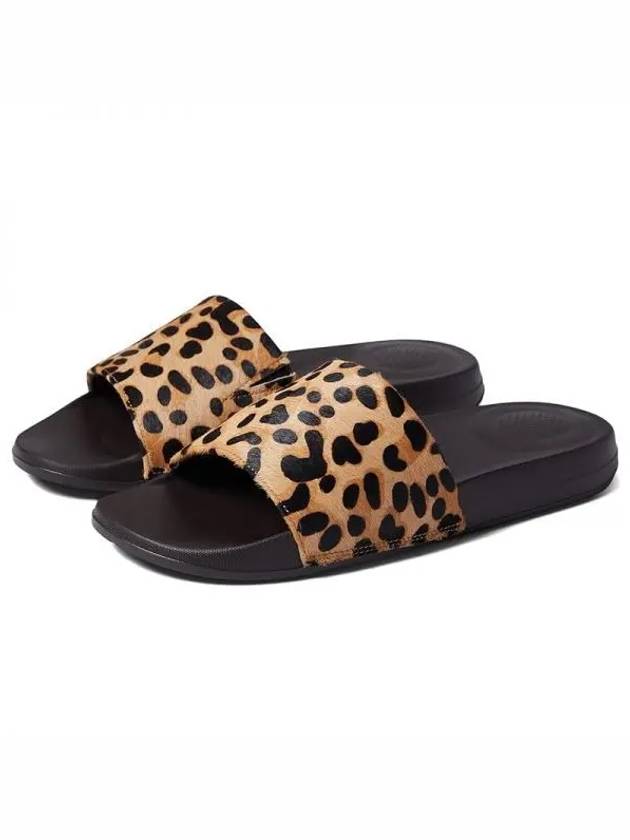 4166917 FitFlop Iqushion Hair On Leather Slides
