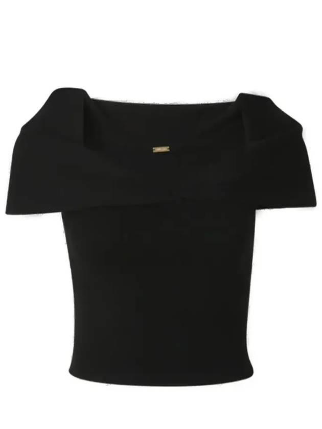 컬트 가이아 프레스콧 니트 탑 KT3866YN261179VISCOSE21NYLON_BLACKBLACK