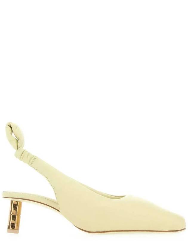 Boyy Puffy 슬링백 힐 펌프스 PUFFYSLINGBACKPUMP_PALELIME