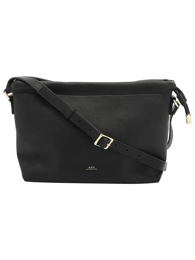 아페쎄 니논 드로스트링 크로스 백 블랙