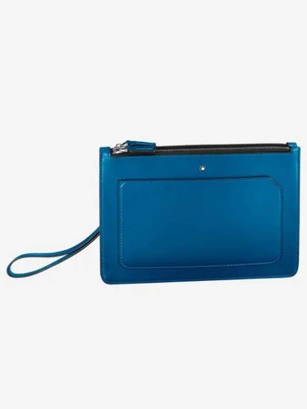 몽블랑 마이스터스튁 어반 지퍼 클러치 코발트 Montblanc Meisterstuck Urban Clutch with Zip Cobalt