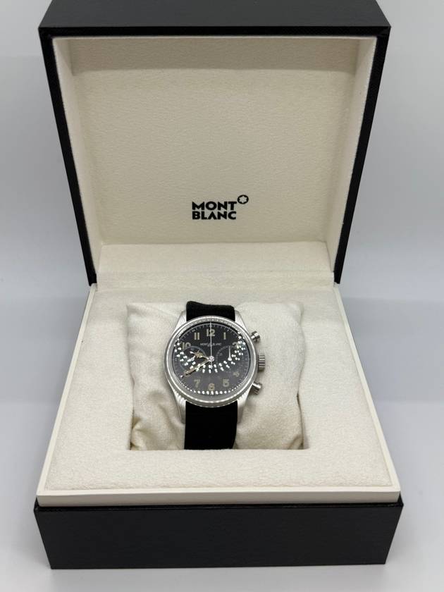 다올 상인점 몽블랑 1858 크로노 나토밴드 117835 상태 A