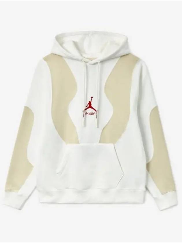 조던 x 오프화이트 플리스 풀오버 후드 US EU Jordan x Off White Fleece Pullover Hoodie Sail US EU