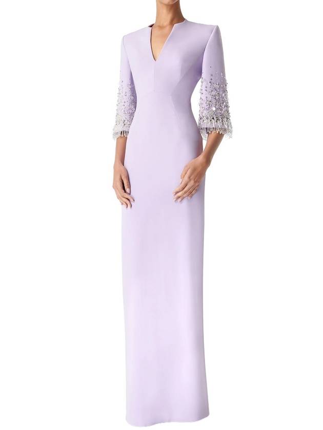 BERGMAN EMBELLISHED MAXI DRESS
