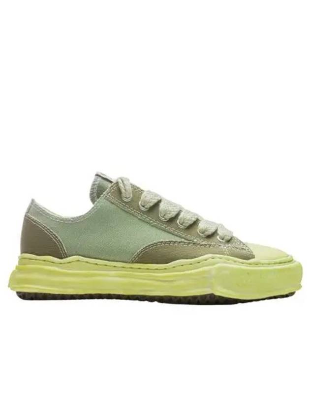 메종 미하라 야스히로 피터슨 OD OG 솔 캔버스 로우탑 스니커즈 그린 Maison Mihara Yasuhiro Peterson OD OG Sole Canvas Low top Sneakers Green