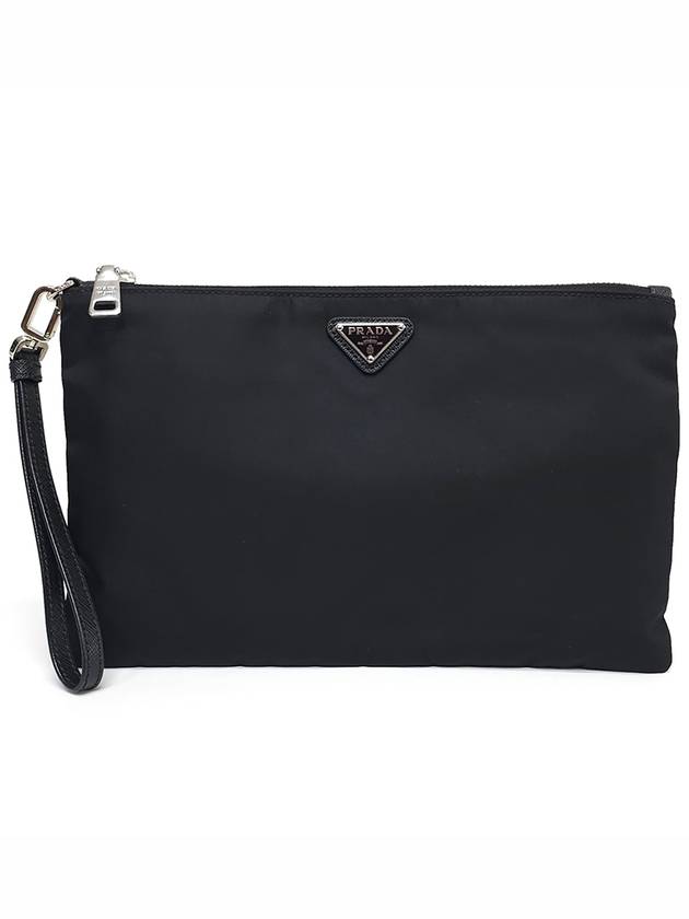 프라다 2NH006 삼각로고 나일론 파우치 클러치백