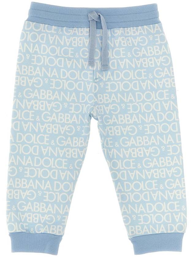 DOLCE & GABBANA 올오버 로고 조거팬츠 L1JPIBG7KR1HFXCA